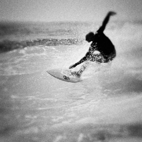Vintage looking black and white Australia Surf Photography by Kira Horvath.