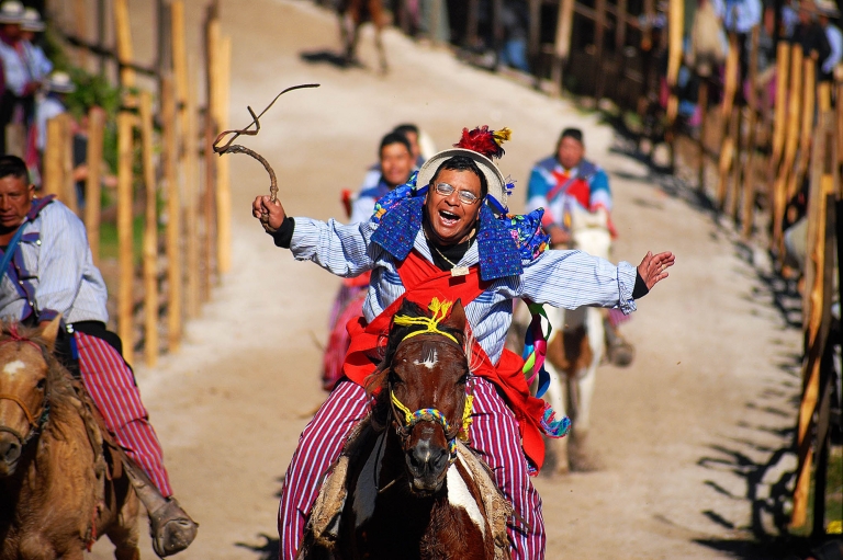 Todos Santos Guatemala horse races photos by Colorado travel photographer Kira Vos Photography.